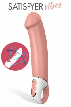 Satisfyer Master 9.3" Semi-Realistic Silicone Vibrator