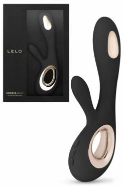 Lelo Soraya Wave 8.6" Rabbit Vibrator -Women's Sex Toys Shop 4 large 3