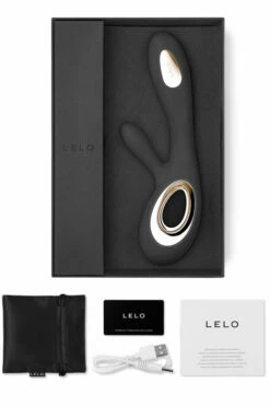 Lelo Soraya Wave 8.6" Rabbit Vibrator -Women's Sex Toys Shop 4 large 4 3