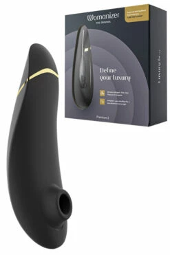 Womanizer Premium 2 Pleasure Air Clitoral Stimulator with Autopilot 2.0