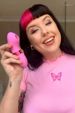 Wild Secrets Envy - 5" Clitoral Vibrator with Air Pulse Suction -Women's Sex Toys Shop 5 large 6