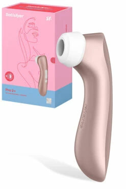 Satisfyer Pro 2 Plus - 6.5" Clitoral Stimulator with Air Pulse Tech & Vibration
