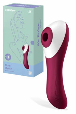 Satisfyer Dual Crush Air Pulse Clitoral & G-Spot Vibrator