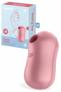Satisfyer Cotton Candy Clitoral Stimulator with Air Pulse & Vibration