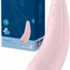 Satisfyer Curvy 2 Plus Air Pulse Silicone Clitoral Stimulator With Vibration & App