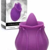 Inmi Bloomgasm Wild Violet - 3" Clitoral Vibrator with Licking Tongue