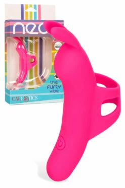 California Exotic Neon Vibes The Flirty Vibe - 4" Finger Vibrator