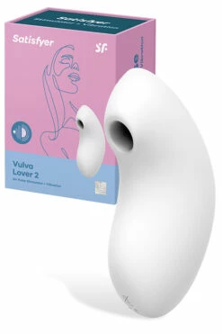 Satisfyer Vulva Lover 2 Air Pulse Clitoral Stimulator with Vibration