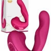 Vive Zaki - 6.5" Dual Stimulation Clitoral & G-Spot Vibrator with Air and Pulse Wave Technology