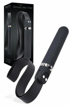 Adam and Eve 7" Spank Me Vibrator with Strap