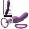 Inmi 9.6" Vibrating Pump with Tongue Stimulator & G-Spot Handle