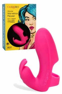 California Exotic Mini Marvels Pleaser Rabbit Finger Vibrator
