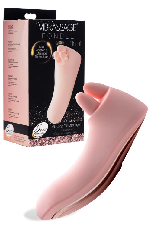 Inmi 5" Vibrating Fondle Clitoral Massager 1 Inmi 5" Vibrating Fondle Clitoral Massager