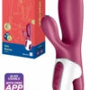 Satisfyer Hot Bunny Rabbit Vibrator with Heat Function and App Control