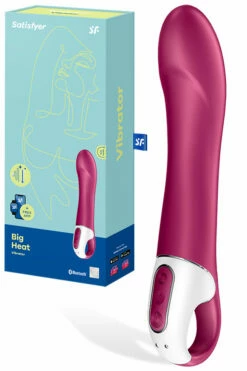 Satisfyer Big Heat 9" Warming G-Spot Vibrator
