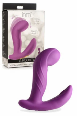 Inmi G-Rocker - 5.1" Come Hither G-Spot Vibrator with Remote Control