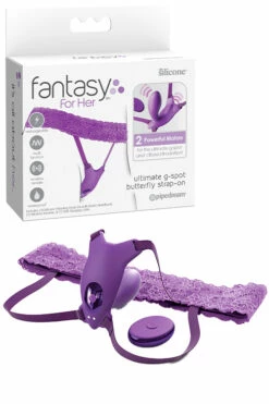 Pipedream Fantasy For Her Ultimate G-Spot - 3.9" Wearable Butterfly Vibrator