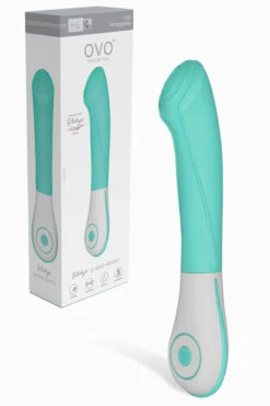 OVO Silkskyn 9" Silicone G-Spot Vibrator