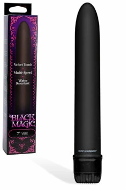 Doc Johnson Black Magic - 7" Classic Vibrator