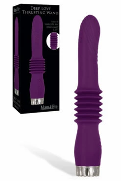 Adam and Eve 9.75" Deep Love Thrusting G-Spot Vibrator
