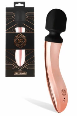 Rosy Gold Nouveau Curve Wand Massager