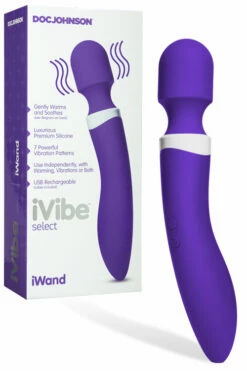 Doc Johnson iVIBE Select iWand 10" Silicone Massager