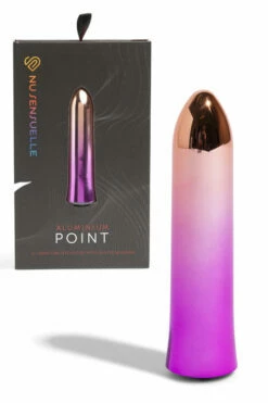 NU Sensuelle 3.5" Point Ombre Powerful Metal Vibrator