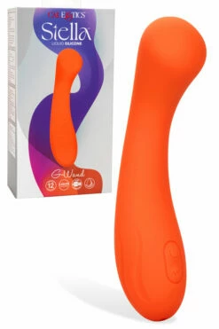 California Exotic Stella Liquid Silicone G-Wand - 4.5" G-Spot Vibrator
