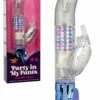 California Exotic Naughty Bits Party In My Pants 5" Jack Rabbit Vibrator