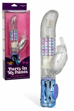 California Exotic Naughty Bits Party In My Pants 5" Jack Rabbit Vibrator