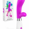 Shots Toys 8.3" Achilles Silicone Rabbit Vibrator