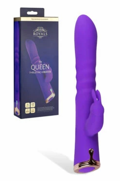 Royals The Queen 9.45" Thrusting Rabbit Vibrator