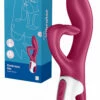 Satisfyer Embrace Me Rabbit Vibrator with Clitoris Tickler