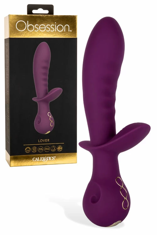 California Exotic Obsession Lover - 8.75" Rabbit Vibrator 1 California Exotic Obsession Lover - 8.75" Rabbit Vibrator
