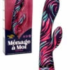 California Exotic Naughty Bits Ménage à Moi - 6.9" Rabbit Vibrator