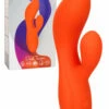 California Exotic Stella Dual Teaser - 6.5" Liquid Silicone Rabbit Vibrator