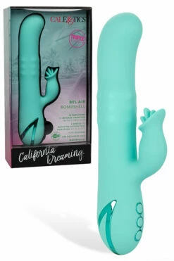 California Exotic Bel Air Bombshell Rabbit Vibrator with Clitoral Teaser