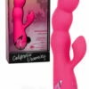 California Exotic Oceanside Orgasm Silicone Rabbit Vibrator with Clitoral Suction