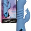 California Exotic 8" Thrusting Silicone G-Spot Rabbit with Flicking Teaser