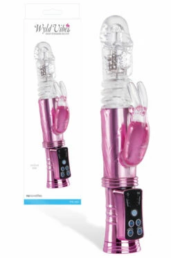 Nsnovelties 9.5" Thrusting Rabbit Vibrator