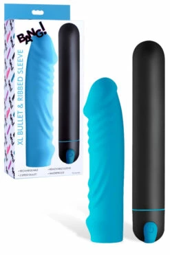 Bang 8.5" XL Bullet With Removable Ribbed Sleeve