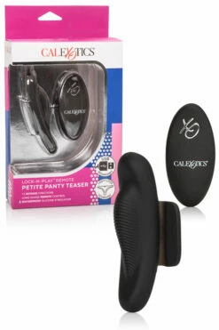 California Exotic Silicone Panty Vibrator With Magnetic Tabs & Remote