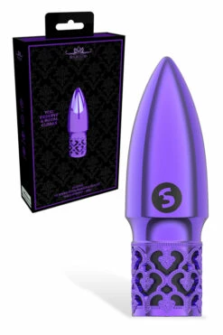 Shots Toys 2.7" Royal Gems Glitter Rechargeable Bullet Vibrator
