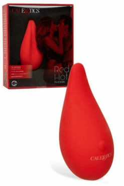 California Exotic Red Hot Flicker Clitoral Vibrator