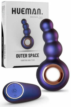 Hueman Outer Space 5.2" Vibrating Butt Plug