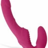 Adam and Eve Vibrating Silicone 8.75" Strapless Strap On