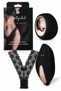 Pantyrebel Vibrating V-Thong with Remote Control