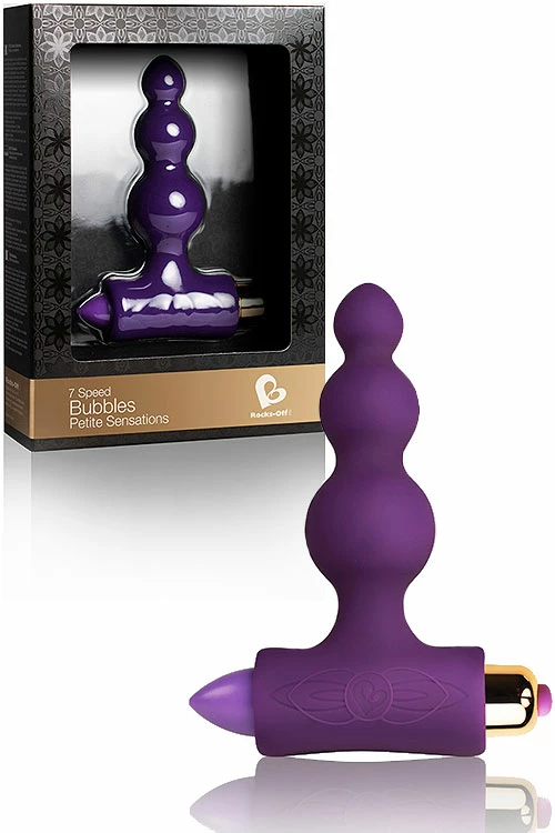 Rocks Off 3.25" Pleasure Bubbles Anal Stimulator 1 Rocks Off 3.25" Pleasure Bubbles Anal Stimulator