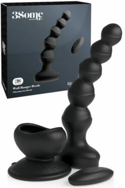Pipedream Wall Banger Booty Beads With Remote & Removable Suction Cup