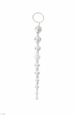 California Exotic Clear Beads 10.25” X-10